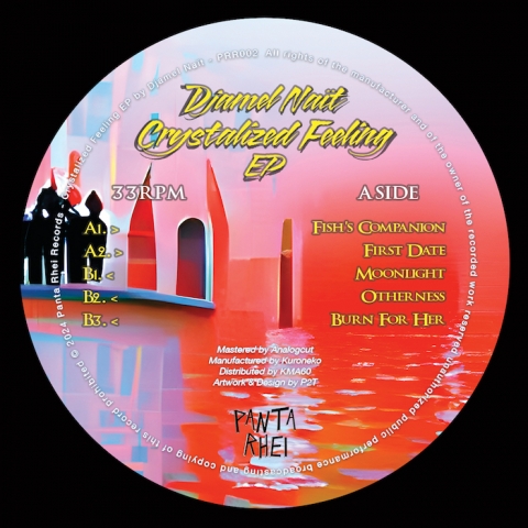 ( PRR 002 ) DJAMEL NAÏT - Crystalized Feeling EP ( 12" ) Panta Rhei Records